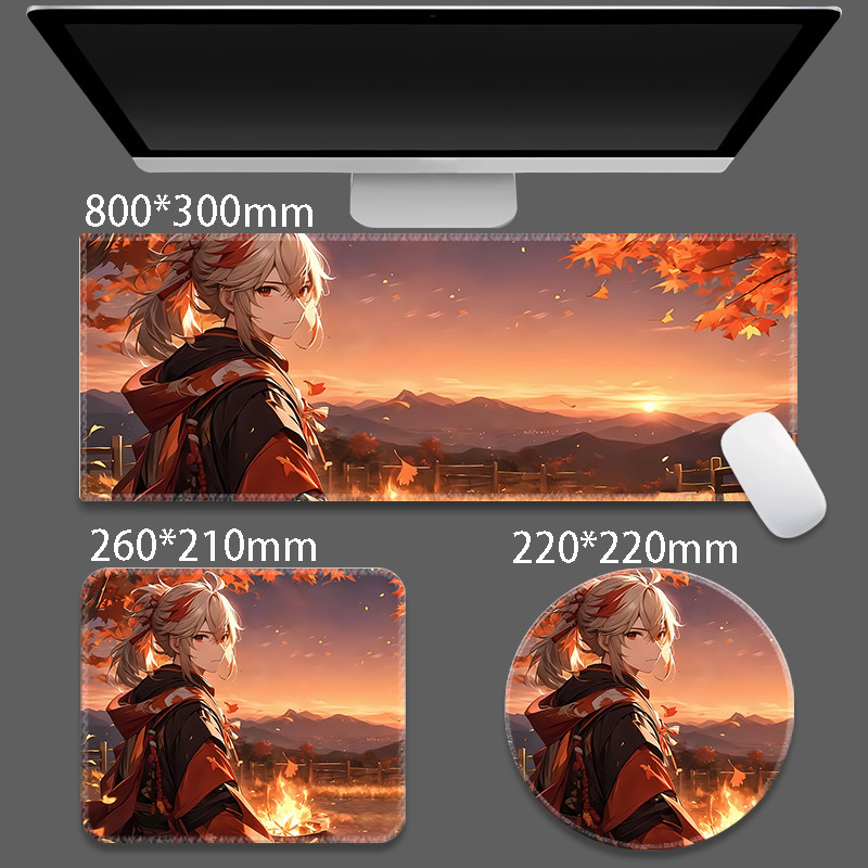 แผ่นรองเมาส์ Genshin Impact - แผ่นรองเมาส์สําหรับเล่นเกมที่ได้รับใบอนุญาตอย่างเป็นทางการจาก Genshin 