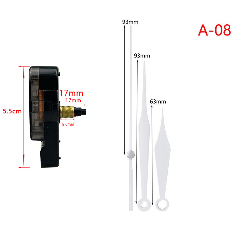 Seiko Axis Pointer Movement 12888 Quartz กวาดการเคลื่อนไหวขนาด 17 มม.