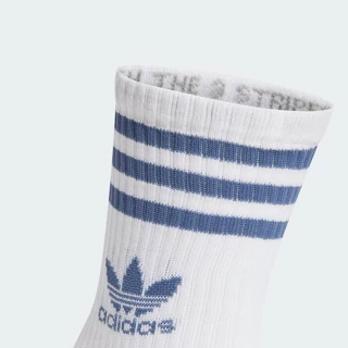 adidas ไลฟ์สไตล์ ถุงเท้าความยาวครึ่งแข้ง (3 คู่) Unisex สีขาว JI9471