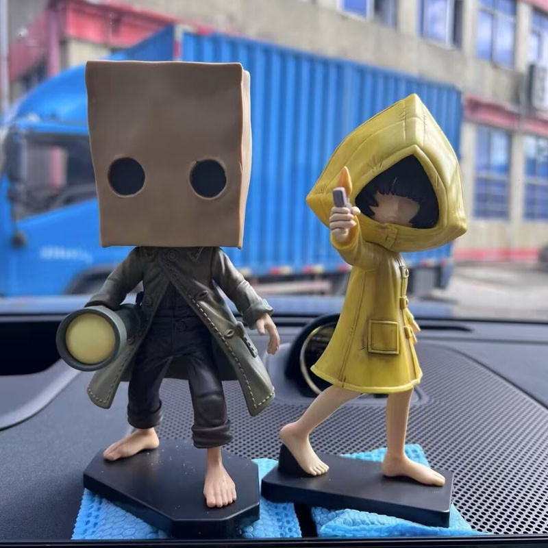 17.5 ซม. Little Nightmares Six & Mono Pvc รูปสะสมของเล่นตุ๊กตาของขวัญ