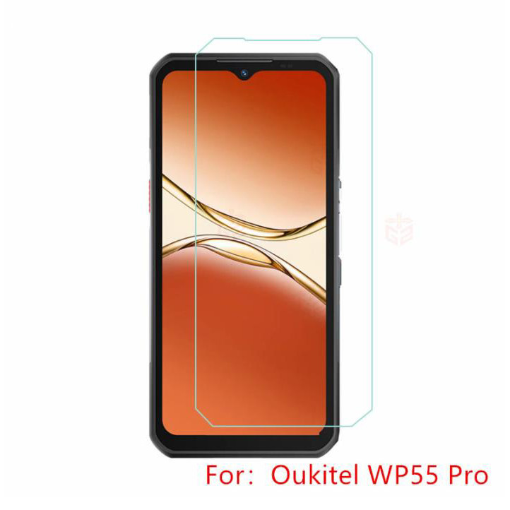 กระจกนิรภัยสําหรับ Oukitel WP55 Pro ฟิล์มกันรอยหน้าจอ