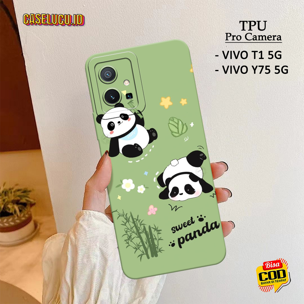 HP ล่าสุด Vivo Y75 5G / T1 5G Softcase - เคสแฟชั่นการ์ตูน - Vivo Y75 5G / T1 5G Case - Vivo Y75 5G /