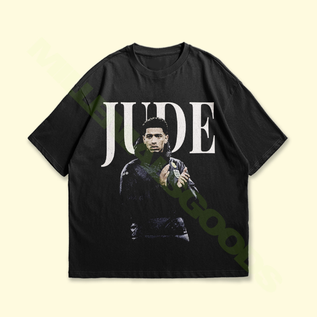 เสื้อยืด Jude Bellingham ฟุตบอล.Box Size L/Regular สไตล์_unisex