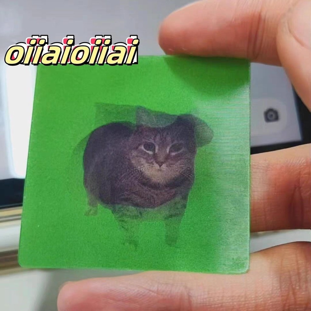 Oiiai Cat ตลกหมุนแมวอิโมจิแมวพวงกุญแจตกแต่งจี้กระเป๋าน่ารัก