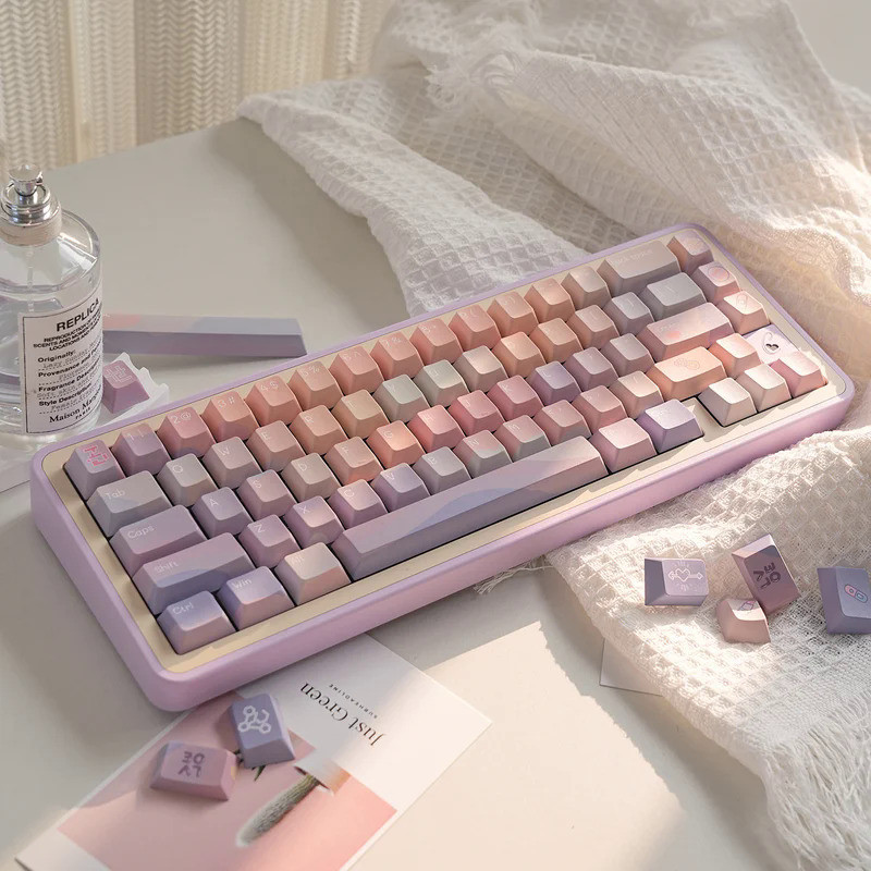 Cherry Profile PBT Keycaps JCM Dopamine Original Design Dye-Sub Key Cap For Mechanical Gaming Keyboa