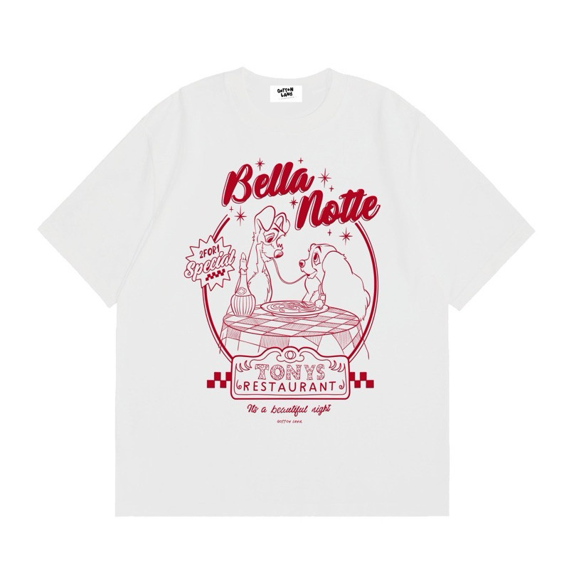 เสื้อยืดOversize(QottonLand)เลดี้เบลล่า