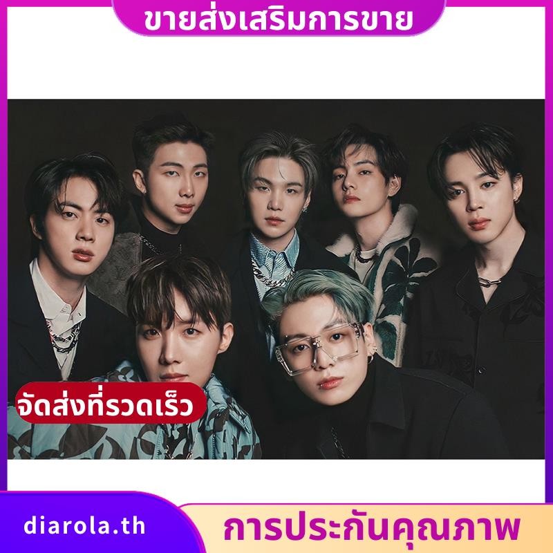 Diy โปสเตอร์เกาหลี Full Diamond รอบเพชรตกแต่งบ้าน 30X40 ซม. diarolath