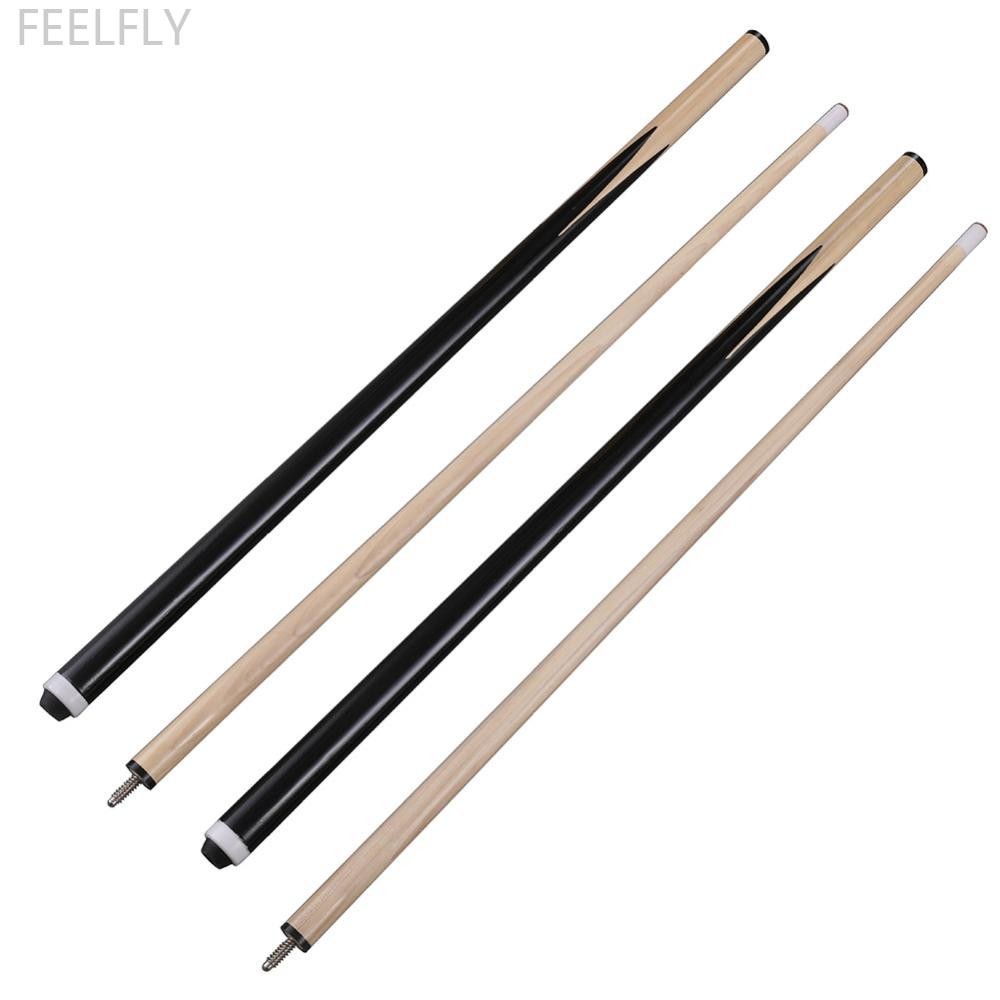 Feelfly 1 PC 145 ซม. 1/2 แยก Club 12 มม.หัวสนุ๊กเกอร์ Nine-Ball ไม้สีขาว Cue Stick บิลเลียดอุปกรณ์ I