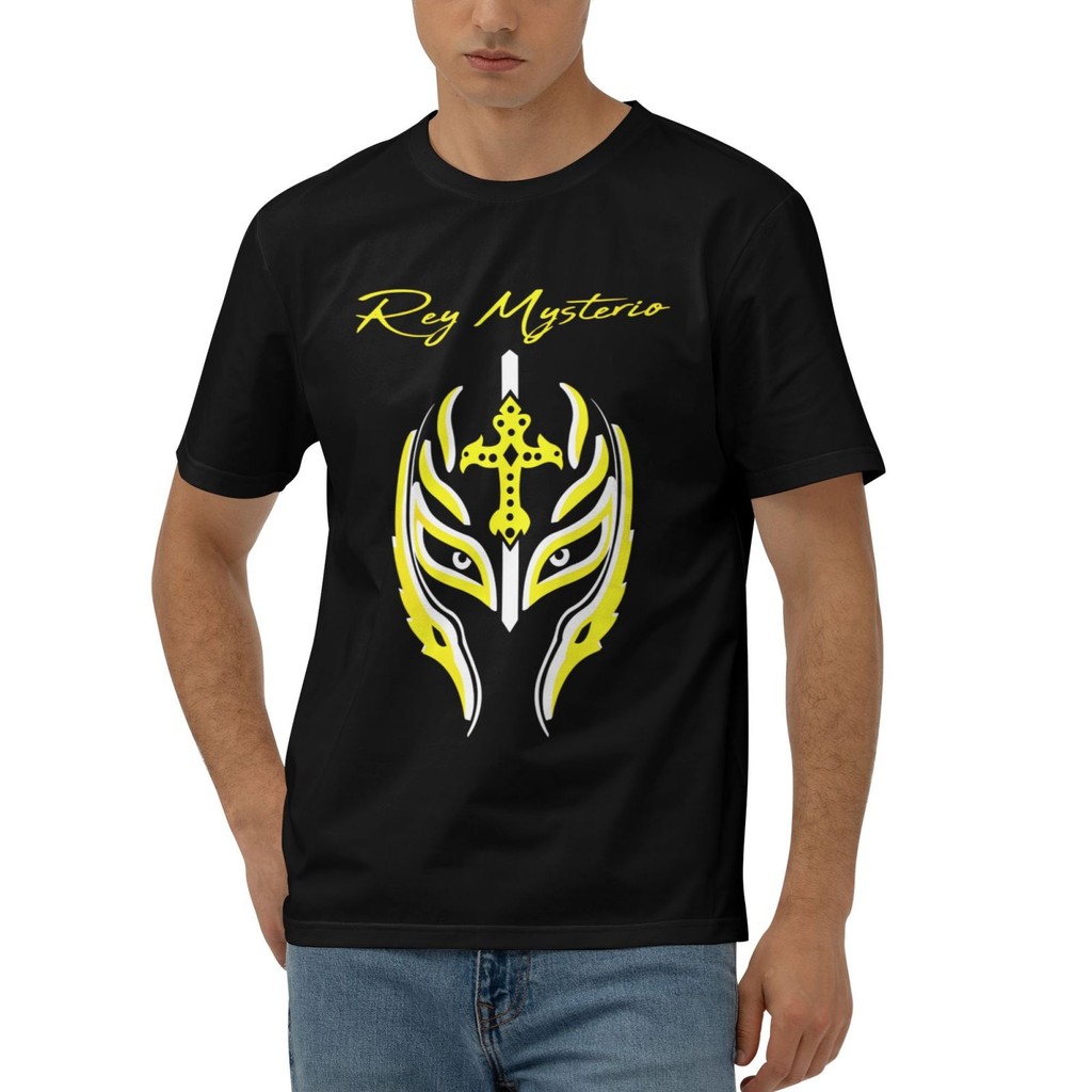 Rey Mysterio Greatest Mask เสื้อยืดผ้าฝ้าย