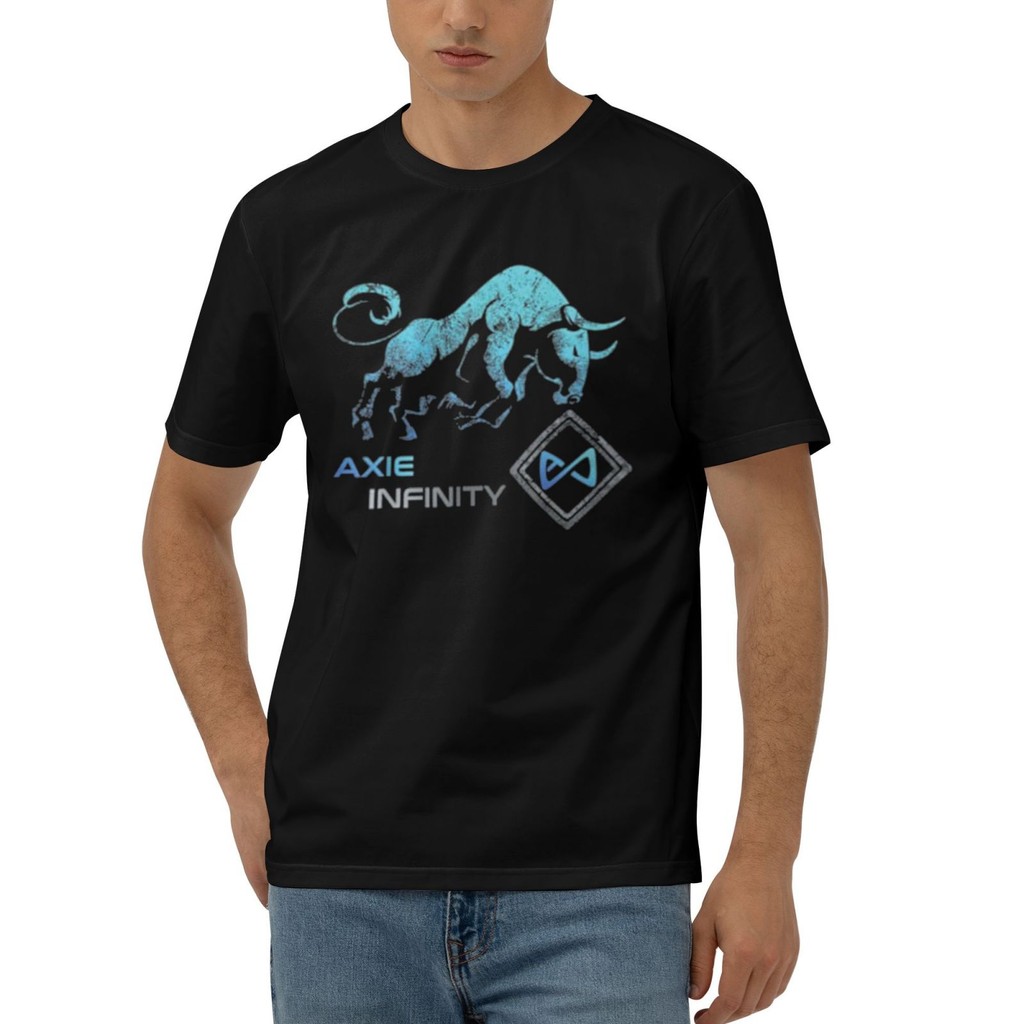 เสื้อยืดผ้าฝ้าย Axie Infinity Crypto Bullrun Axs Shard