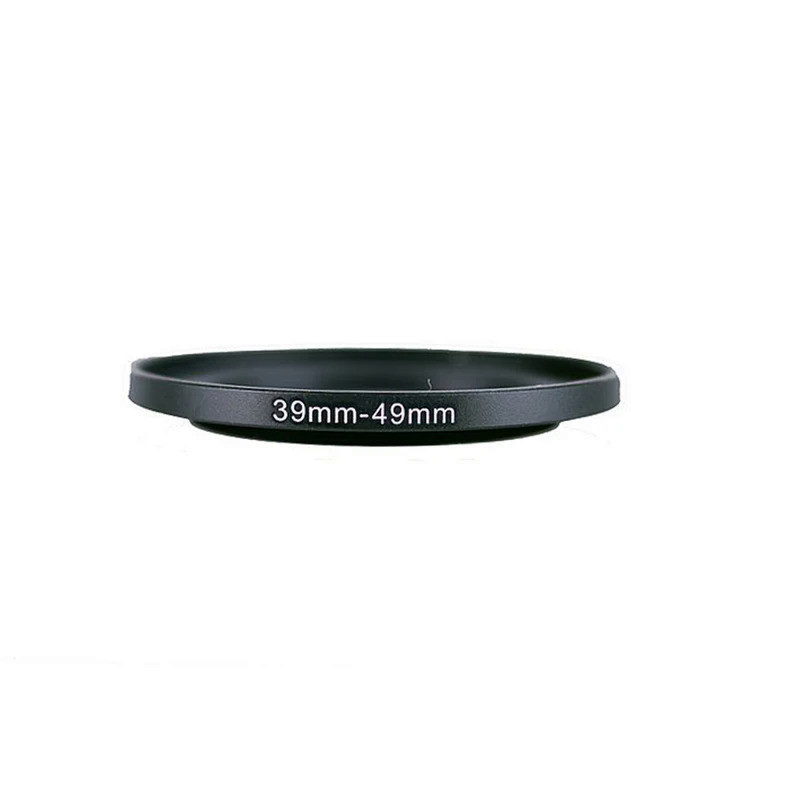 39mm-49mm 39-49 mm 39 to 49 Step Up Lens Filter Metal Ring Adapter Black