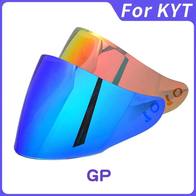 [Readystock] หมวกกันน็อคมอเตอร์ไซค์ Visor faceshield สำหรับ kyt GP SHIELD capacete Moto กระจก visera UV CUT dustproof motorbike Accessories