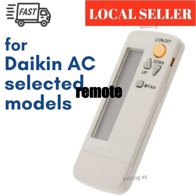 [PRO+GUARD] เปลี่ยนรีโมทคอนโทรล Air Con BRC4C151 BRC4C152 BRC4C153 BRC4C154 BRC4C 155 156 157 158 15