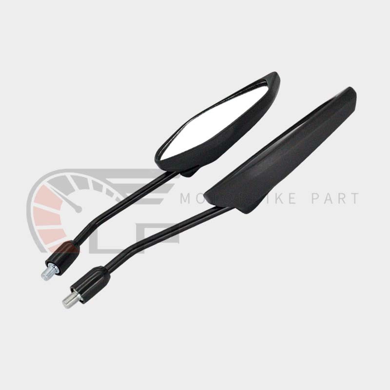 กระจกมองข้าง กระจกมองหลัง ติดรถ NMAX/AEROX/MIO125/GT125/TTX/ M-Slaz/Mio/ Exciter ใส่ได้หลายรุ่น สีดำ/1คู่ พร้อมส่ง - รูปที่ 4