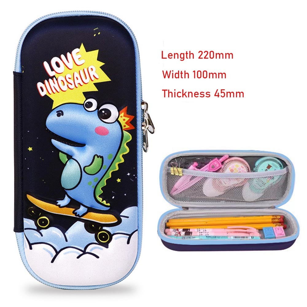 กล่องดินสอ 3D กระเป๋าดินสอ ผ้า PU+EVA ลายการ์ตูน ลายอเวนเจอร์ ผ้า PU จุของได้เยอะ สำหรับเด็ก ๆ - รูปที่ 3