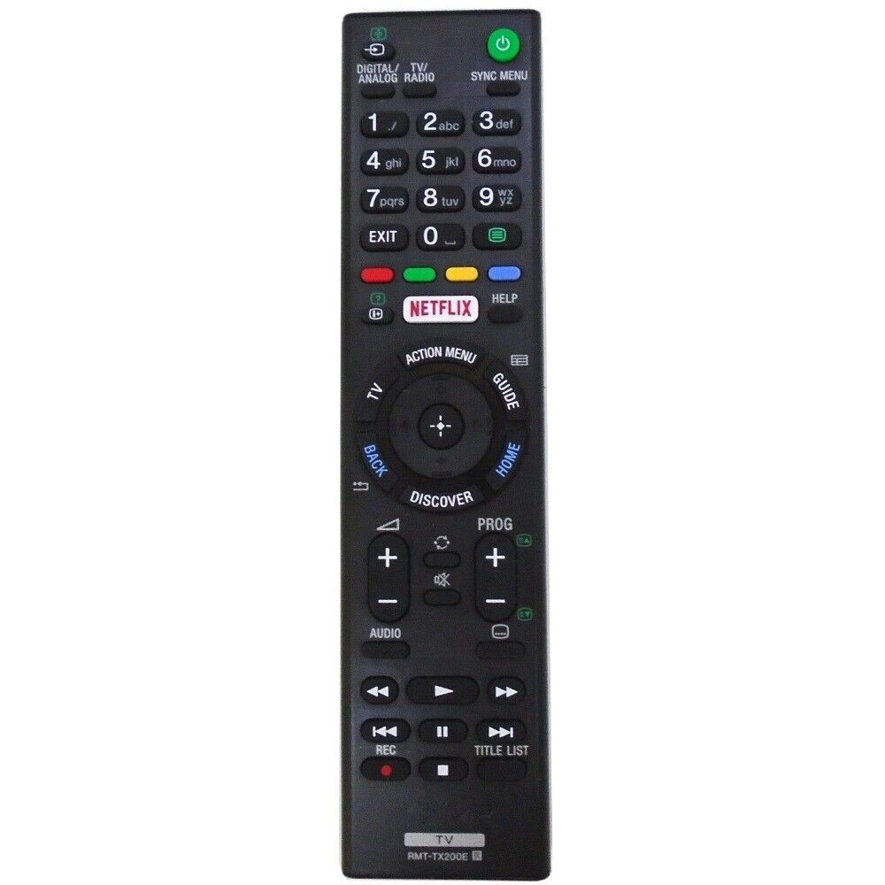 ใหม่ RMT-TX200E สําหรับ Sony TV รีโมทคอนโทรล KD-49XD7004 KD-55XD7005 KD-65XD7505 RC