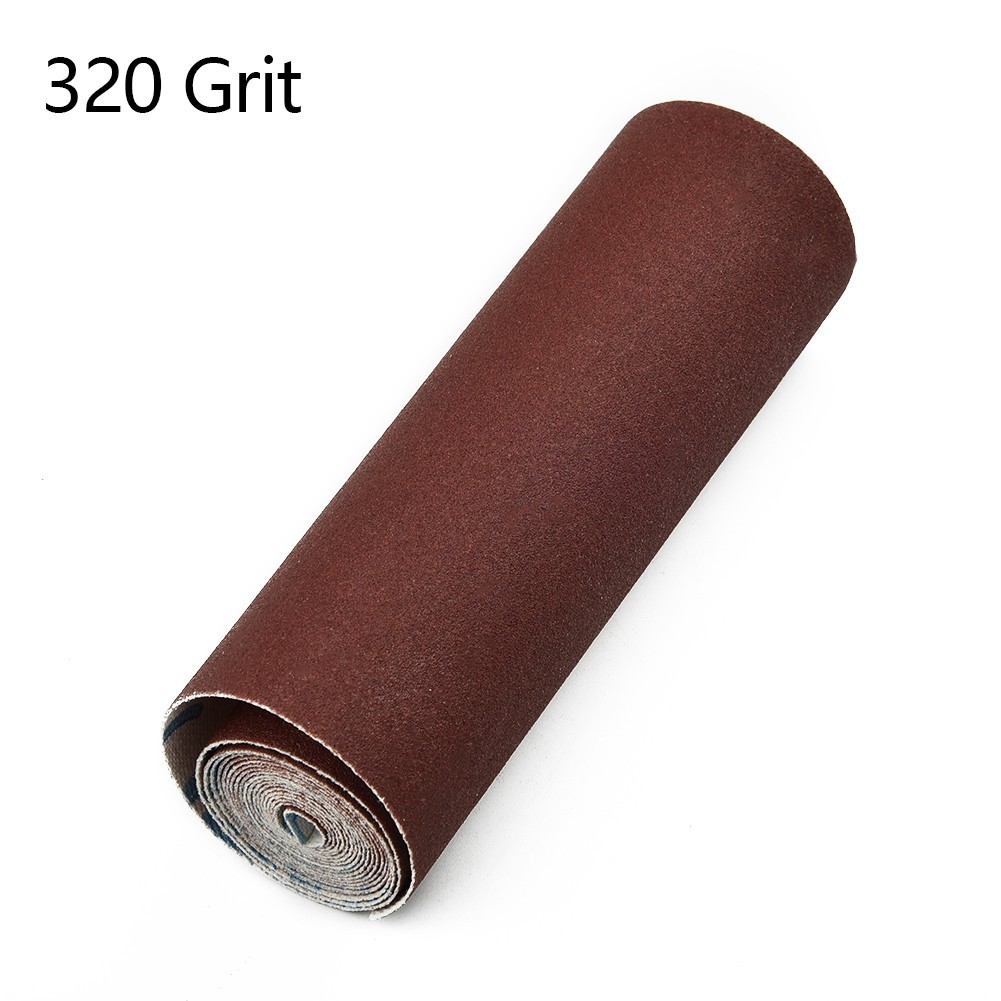 <bestshe> 1 ม้วน 1M 80-600 Grit Emery ผ้าม้วนขัดกระดาษทรายสําหรับเครื่องมือบด - รูปที่ 6