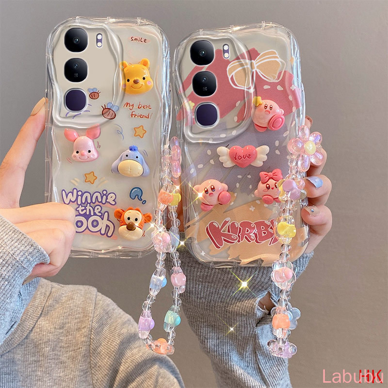 เคส Vivo Y200 ตุ๊กตาการ์ตูนการ์ตูนตุ๊กตาของเล่นการ์ตูน Tpu ซิลิโคนอ่อนนุ่มเคสโทรศัพท์ Ty22