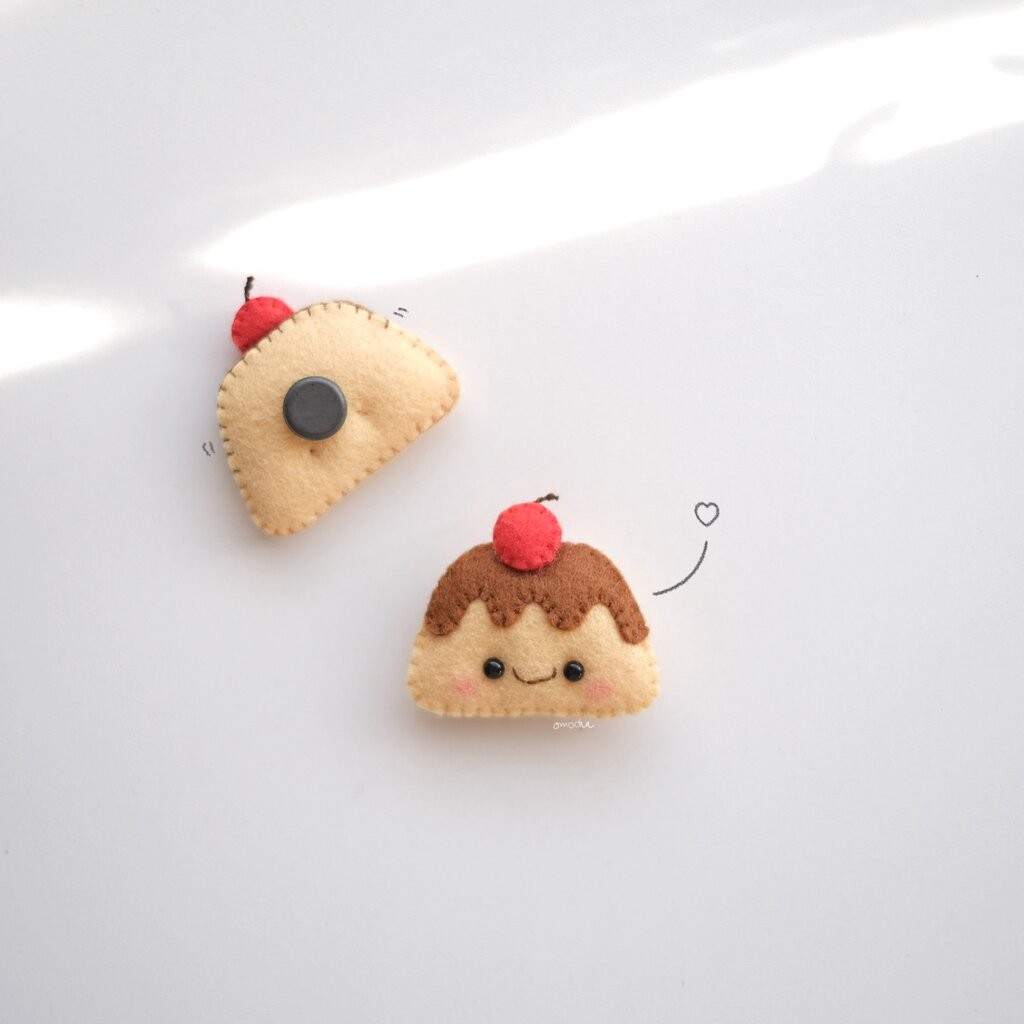 Omocha | Handmade magnet แม่เหล็กติดตู้เย็น งานฝีมือผ้าสักหลาด ราคา ถูกที่สุด ดีลบีเคเค แกลเลอรีภาพที่ 7