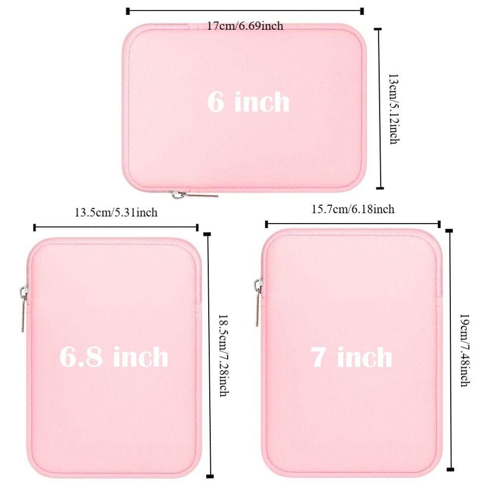 SEKINEW 6 6.8 7 นิ้วกระเป๋า, 12th Gen Anti Scratch e-Reader แขนป้องกัน, แบบพกพาสวมใส่พกพาสําหรับ Kindle Paperwhite 2024 1/2/3/4/5/6 Colorsoft