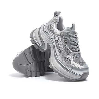 CAMEL SPORTS Thick-Soled Cool Dad Shoes Fashion Casual High-Increasing Sports สําหรับผู้หญิง