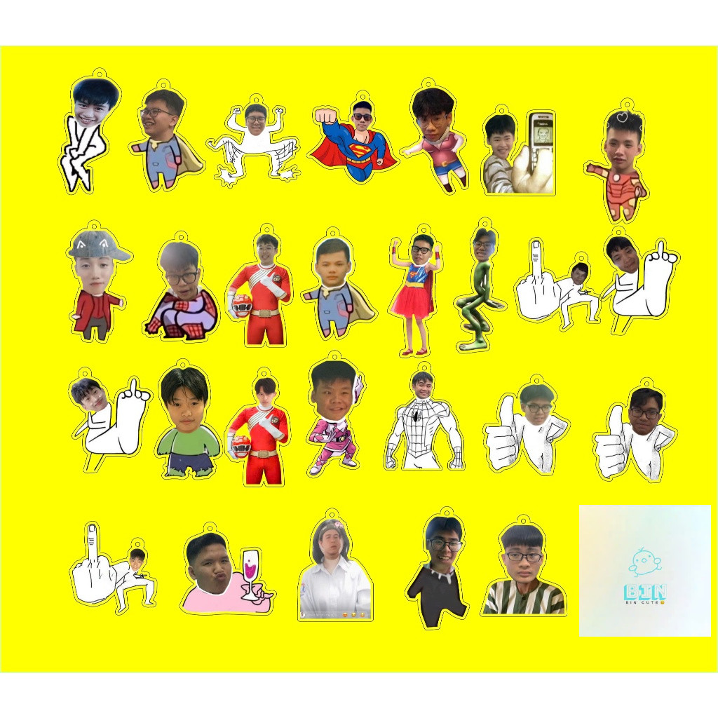 พวงกุญแจของขวัญสําหรับ International Mens Day Novice 19 - ขอก่อน-Bin