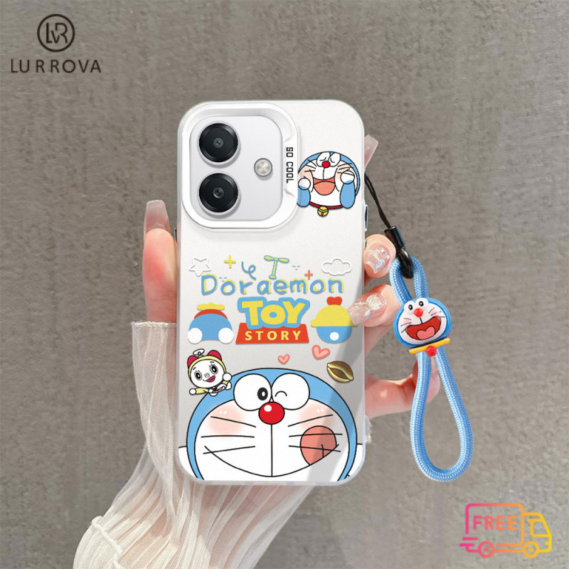 เคสสำหรับ Samsung A55 A54 A53 A06 A52 M34 A34 A33 A25 A24 A05 A14 A12 a05s A16 s22ultra s23fe ซุกซนโดราเอมอนกันกระแทกเคสโทรศัพท์ TPU...