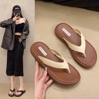 รองเท้าแตะผู้หญิงแฟชั่นลำลอง รองเท้าชายหาดกลางแจ้ง กันลื่น น…