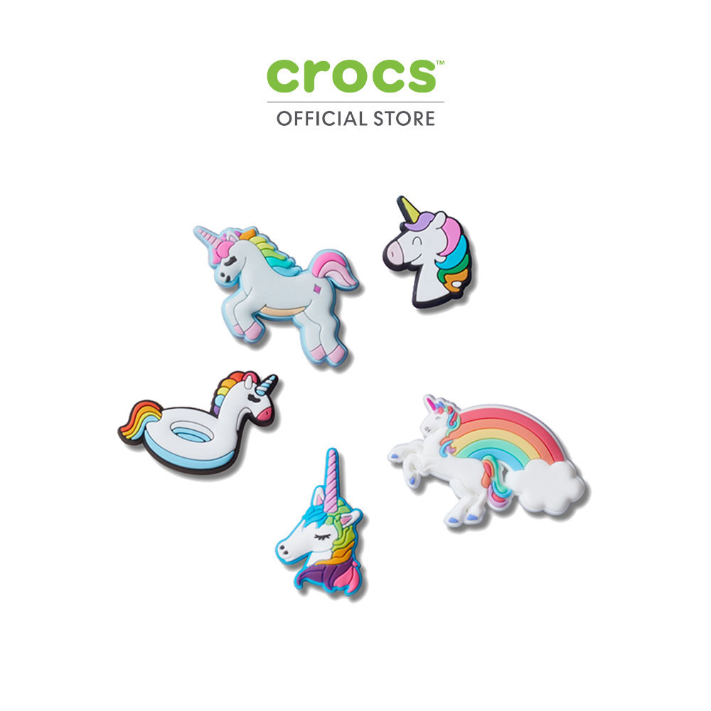 CROCS ตัวติดรองเท้า JIBBITZ™ FAVORITE UNICORNS 5 PACK รุ่น 10014345