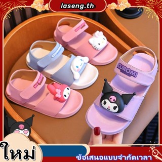 SUGE รองเท้าแตะเด็กคุโรมิ ซุปเปอร์ไลท์  การ์ตูนน่ารัก รองเท้…