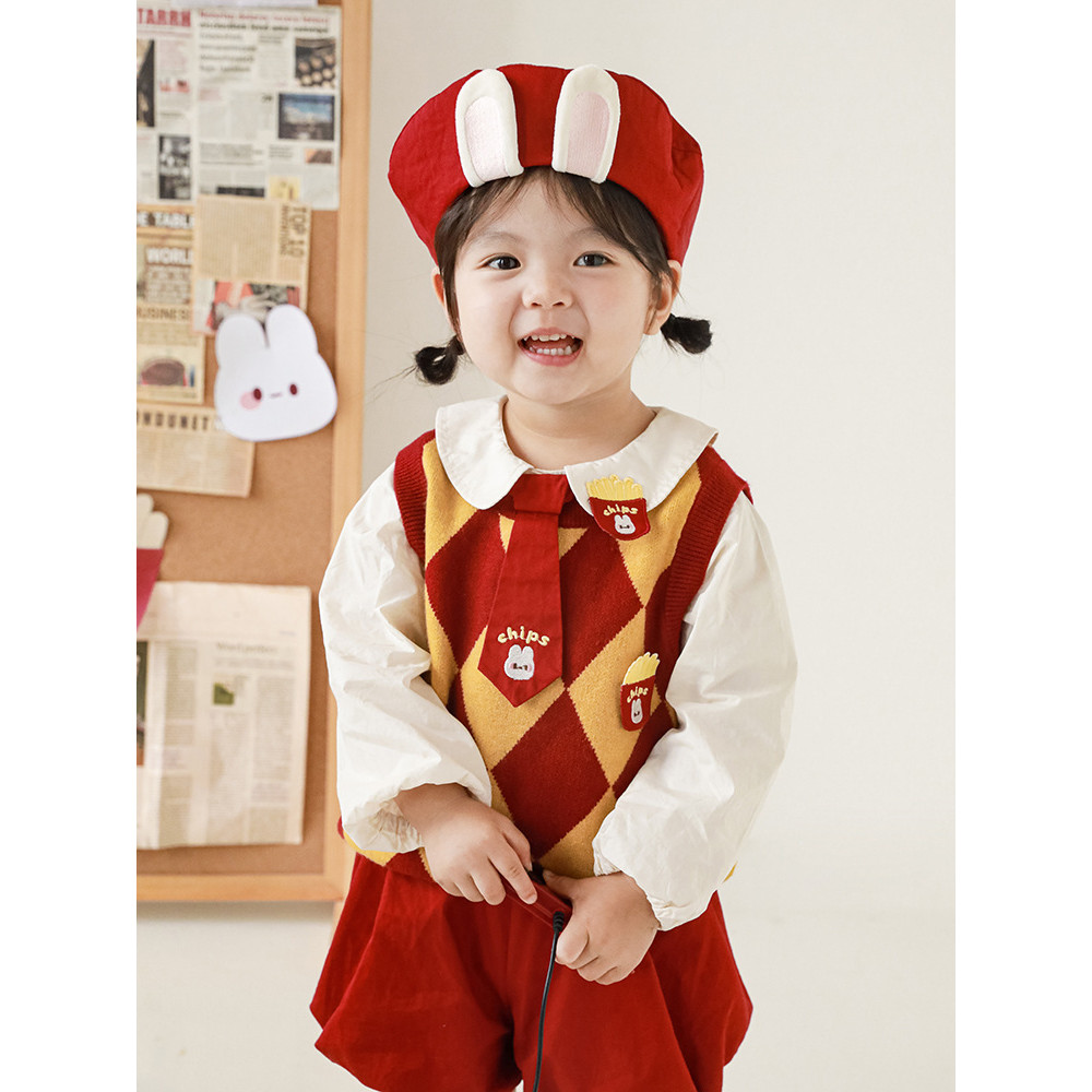 MERAH KEMEJA ( TOP2639 /SKI149 / OVR85 / TOP2645) (SOLD SEPARATELY) เสื้อยืดชั้นนําเสื้อโดยรวมกระโปร