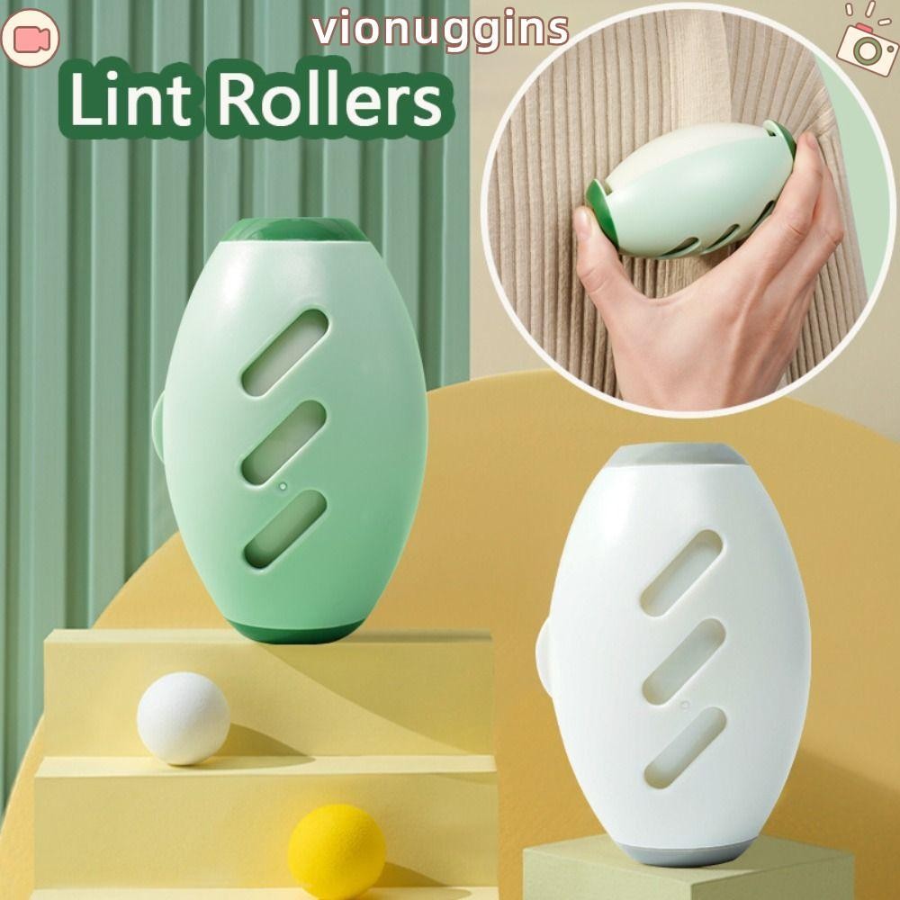 Vionuggins เครื่องมือฝุ่นเสื้อผ้า, Reusable Washable Lint Remover, ทําความสะอาดผม Plush Multifunctional Sticky Roller Ball อุปกรณ์บ้าน