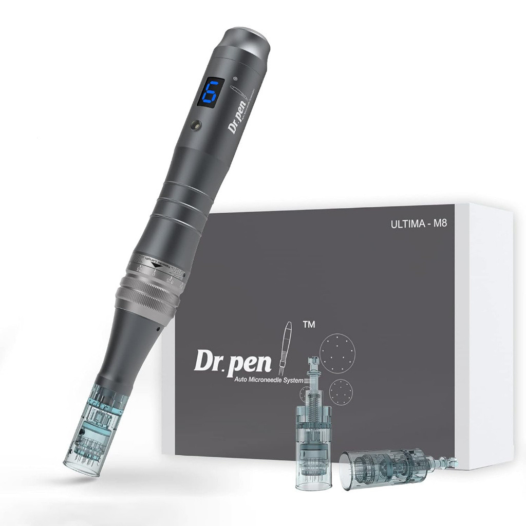 ดร. ปากกา Ultima M8 Microneedleing Pen: ดร. ปากกาไร้สาย Professional Microneedle Machine- ปากกาผิว Microneedle สําหรับ Face & Body & Hair Beard Growth
