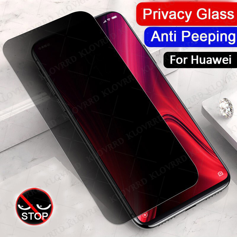 ฟิล์มกันคนข้างๆๆมองเห็น (ฟิล์มกันเสือก) สำหรับ Huawei Nova 11 11i 10se 9se 8i 3i 3 4 5T 7i Y70 Y90 P