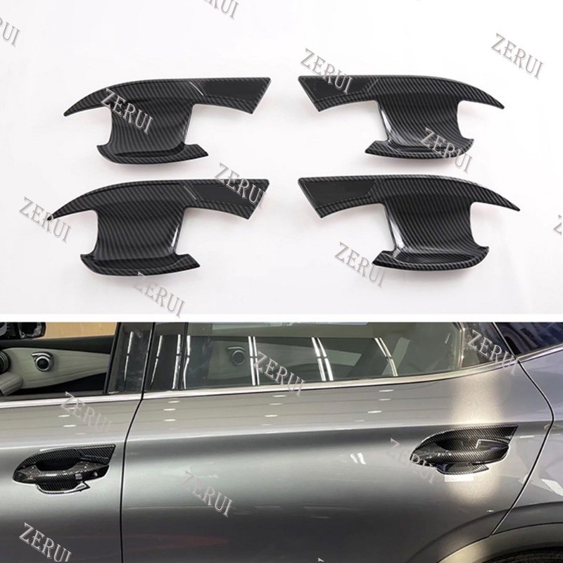 Zr สําหรับรถประตู Handle Cup Anti Scratch สําหรับ Byd Yuan Plus 22 4 ชิ้น