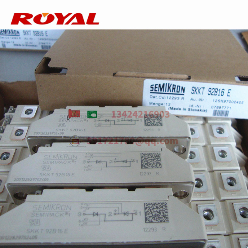 SKKT92/16E SKKT92/14E SKKT92/12E SKKT92/08E SKKT92B16E SKKT92B14E SKKT92B12E โมดูลใหม่