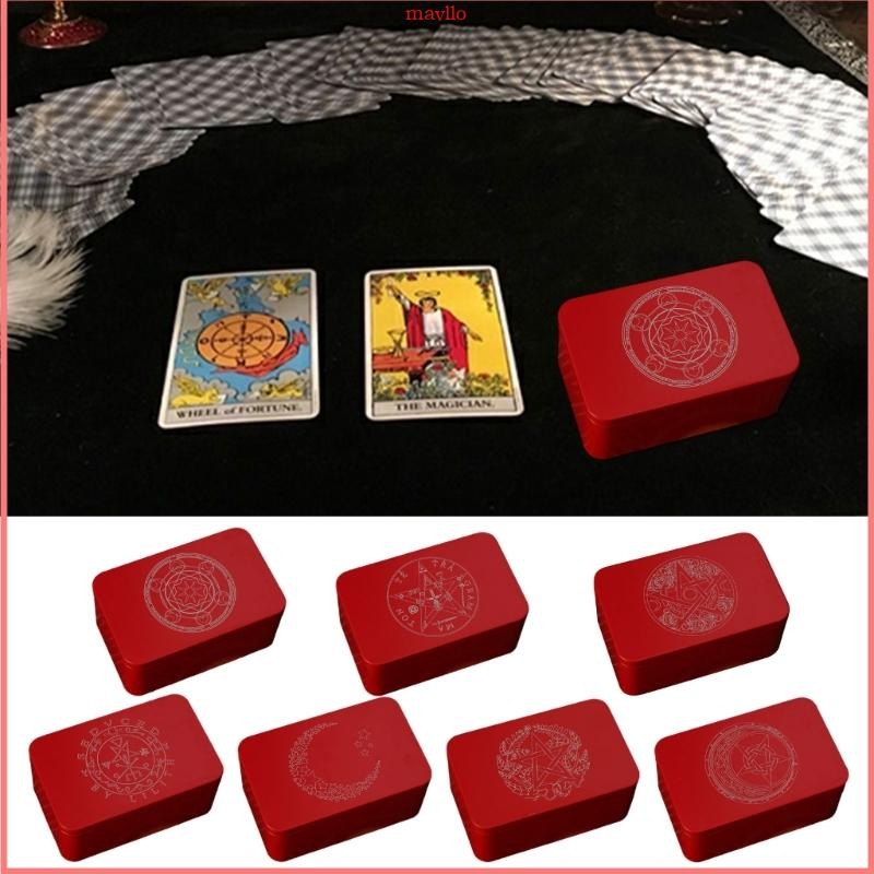 Tarot Card Storage Can Tarot Organizers Card Case Empty Gaming Cards Storage Box