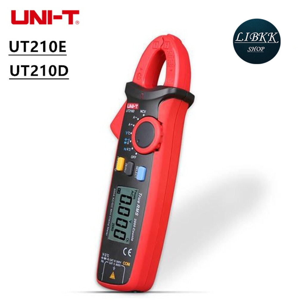 UNI-T UT210D UT210E Mini Digital Clamp Meters AC/DC คลิปแอมป์ แคมป์มิเตอร์ดิจิตอล