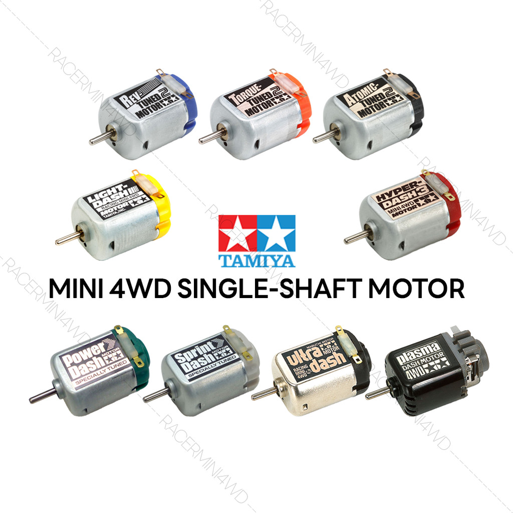 TAMIYA Mini 4WD Single-Shaft Motor มอเตอร์แกนเดียวรถมินิโฟร์วีล 15186 15307 15317 15318 15455 15477 15484 15485 15486...