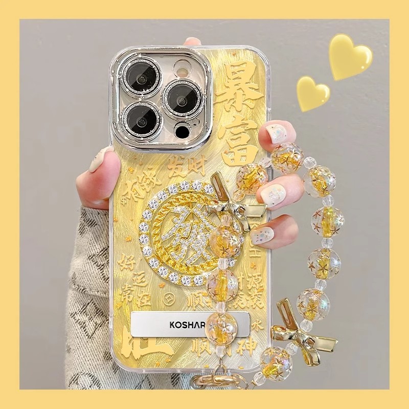 ก ขยะ เลนส์ป้องกันฟิล์มปีใหม่ทองเพชรหมุนได้ทําให้โชคลาภล้อ ผิด โซ่กรณีโทรศัพท์สําหรับ ไอโฟน 17 16โปรแม็กซ์ 11 12 13 14 15 มือโปร สูงสุด ผู้หญิงผู้ชายปกมือ