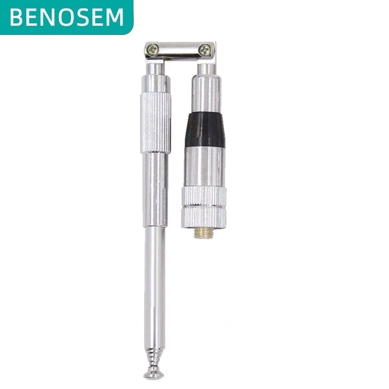 โลหะ Bendable UHF 400-470MHz HAM วิทยุ SMA หญิงเชื่อมต่อวิทยุ Walkie Talkie Telescopic เสาอากาศ