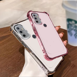 สําหรับ OPPO A53 A33 2020 เคสโทรศัพท์ TPU 2025 กันกระแทกการออกแบบใหม่ขั้นสูงโปร่งใสเคสโทรศัพท์ SZ12