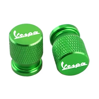 2 ชิ้นสําหรับ Vespa Sprint 150 Primavera 150 Vespa GTS Super Sei Giorni Universal Crown ล้อวาล์วครอบคลุม Air กันฝุ่นกันน้ํารถจักรยานยนต์ยางวาล์วหมวก