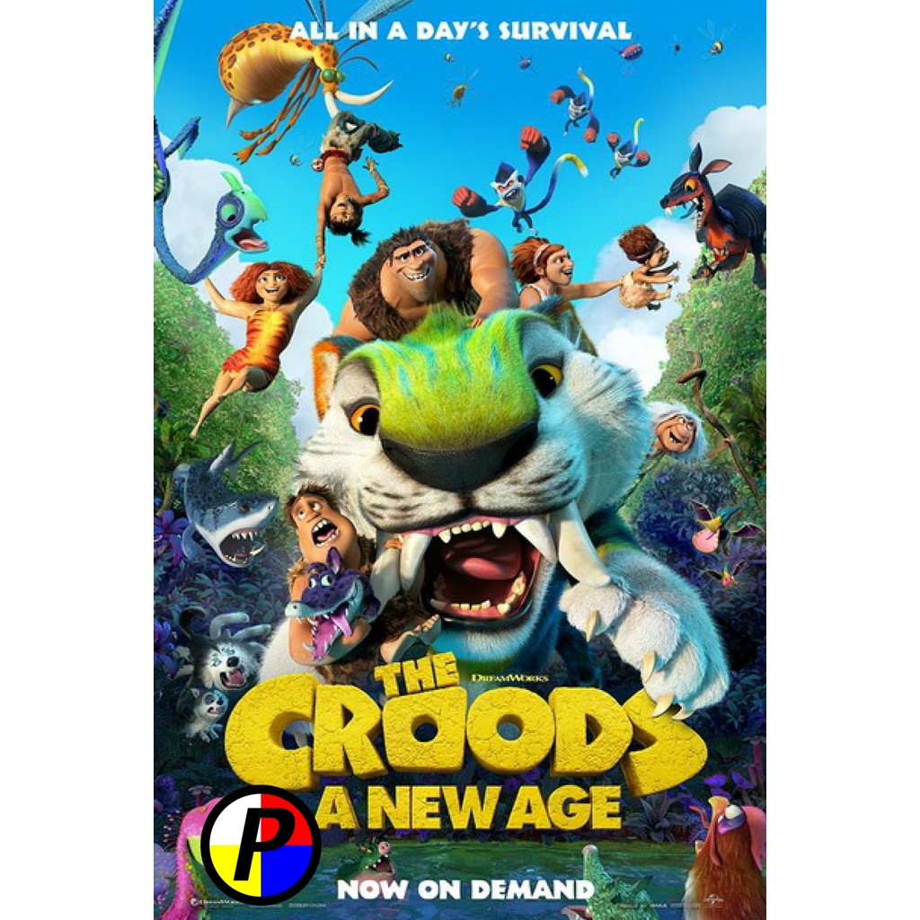 ดีวีดี Cartoon พูดไทยทั้งเรื่อง The Croods A New Age (2020) เดอะ ครู้ดส์ ตะลุยโลกใบใหม่