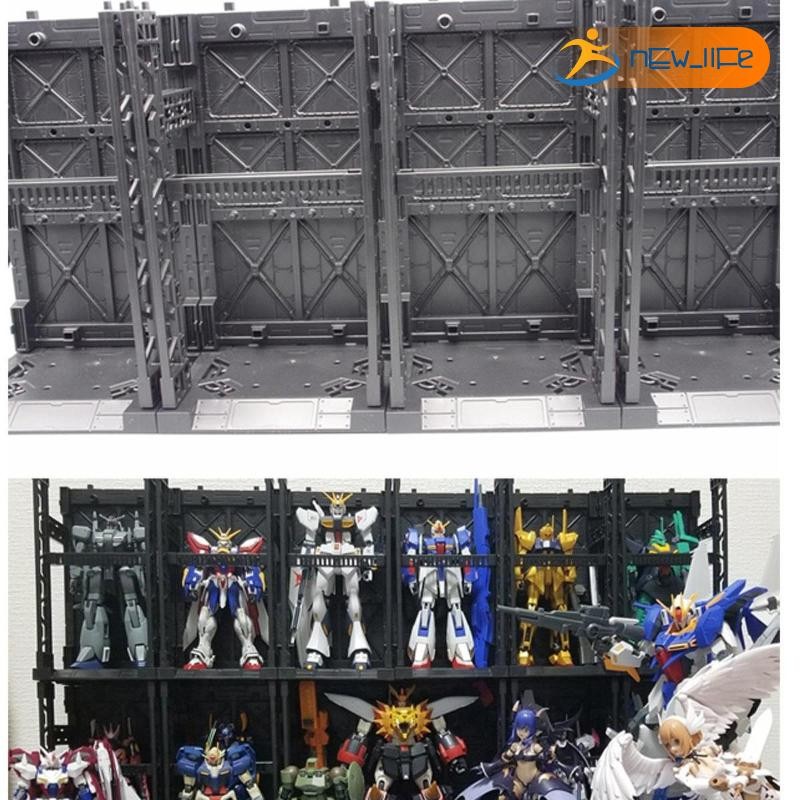 [Shiwaki5] Interlocking Display Base Character Doll Display Box Model Toy Storage Rack