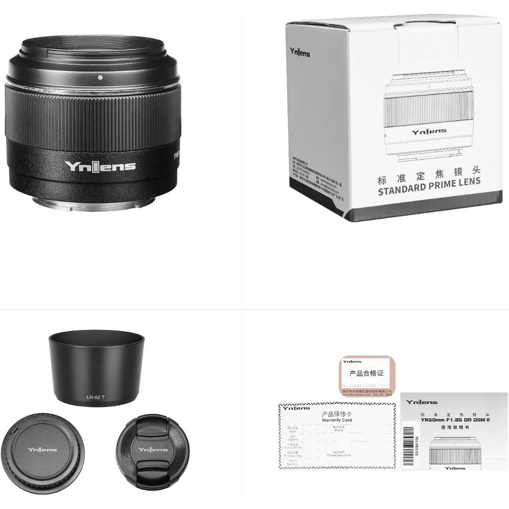 Yongnuo YN 50mm F1.8S DA DSM II สำหรับกล้อง Sony E-Mount APS-C พร้อมส่ง สินค้ารับประกัน 1ปี