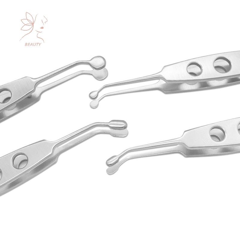 [maybeauty] Meibomian แหนบนวด Eye Surgery Clamp Gland Flap คีมเปลือกตาสแตนเลสไทเทเนียมอัลลอยด์เครื่องมือศัลยกรรมเปลือกตา {TH}