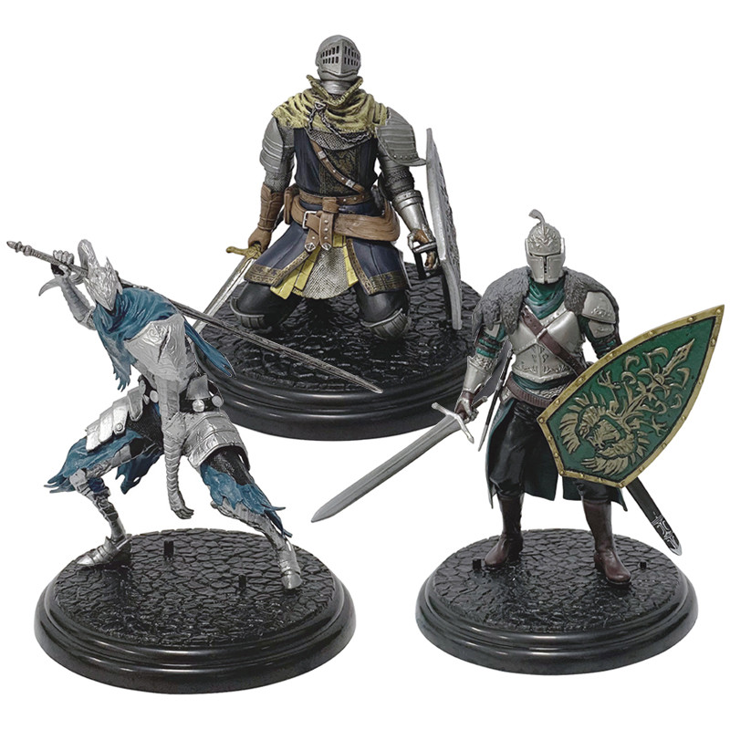 เกมร้อน Dark Souls Black Knight / Faraam Knight / Artorias The Abysswalker / Advanced Knight Warrior PVC รูปปั้นของเล่นของขวัญ