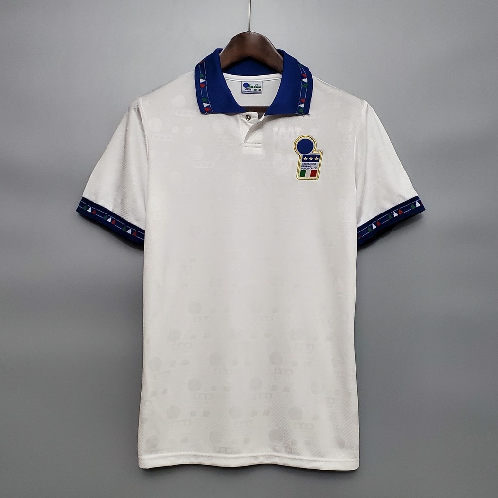 Retro 1994 Italy National Team Away Jersey – Classic Football KitSize S-2XL