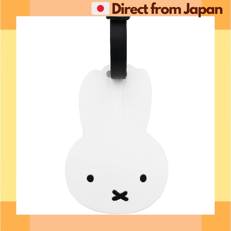 [Miffy] Hapitas กระเป๋าเดินทางกระเป๋าเดินทาง ป้ายชื่อ B100 Miffy Face White [จัดส่งญี่ปุ่น]
